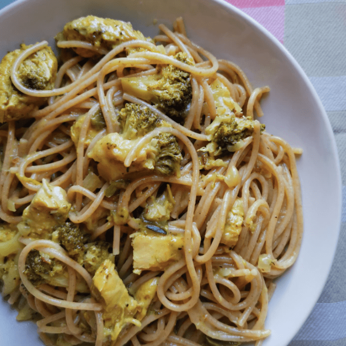 pasta al curry