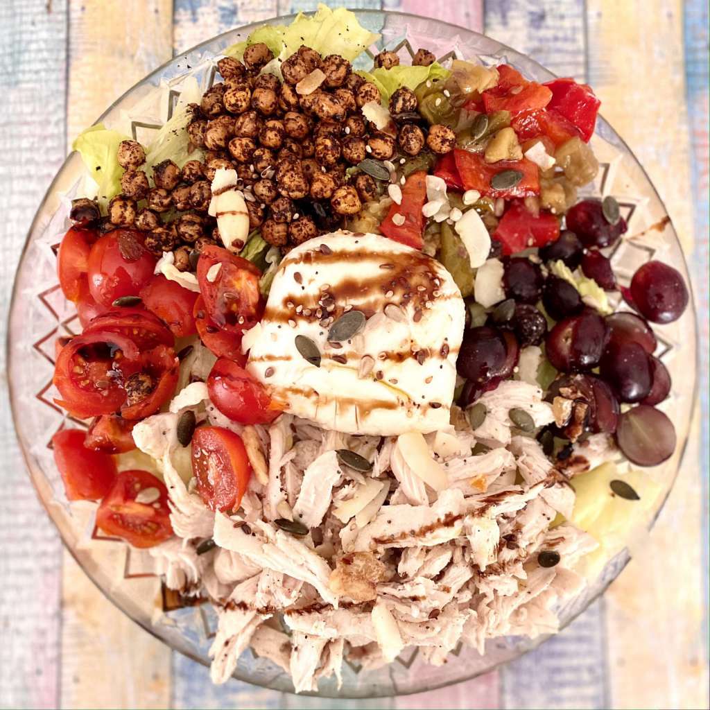 Ensalada de pollo premium