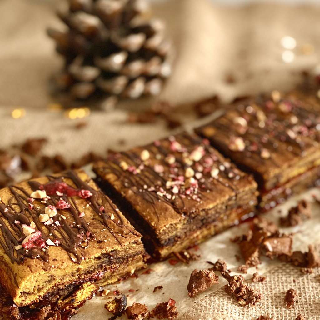 Bizcocho pumpkin spices de calabaza y chocolate