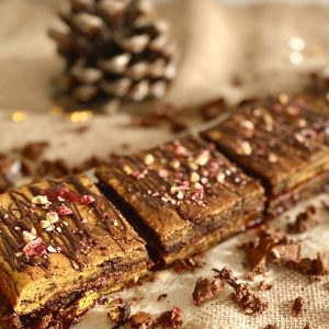 Bizcocho pumpkin spices de calabaza y chocolate