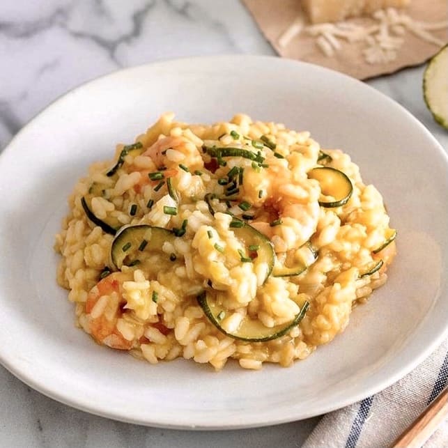 Risotto de gambas